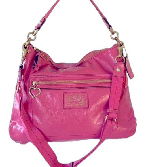 Coach Liquid Leather Daisy Poppy - Picture 4 of 15